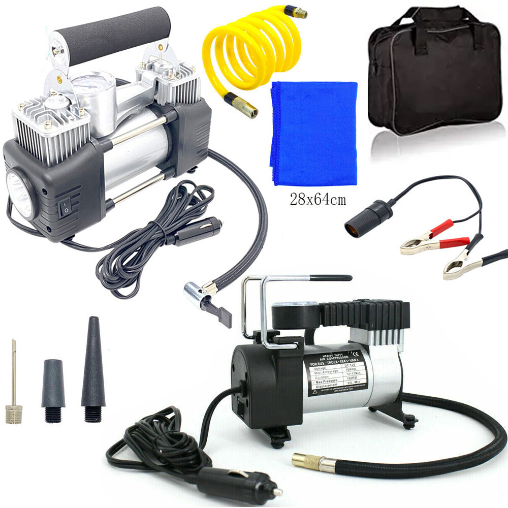 Car Tire Inflator Electric Pump Auto 12v