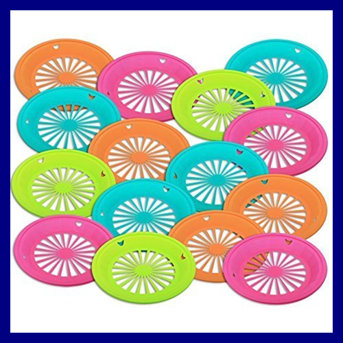 1 Dozen Of Reusable Plastic Holders For 9