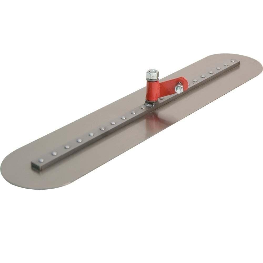 Marshalltown Trowel Concrete Finishing Tool Fresno Round End Steel 36 x 5 Inch