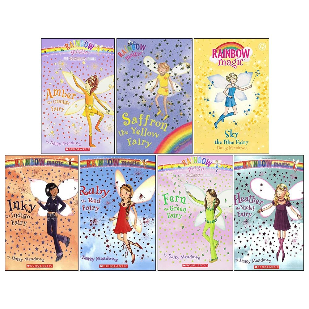 Rainbow Magic - Series 1 Colour Fairies Collection 7 Books