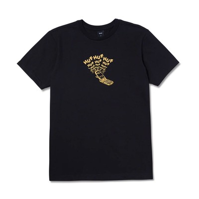 

Мужская футболка HUF Calling Lifestyle черный, HUF Calling Lifestyle T-Shirt