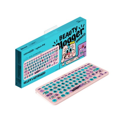 UOOHA Littles & Logitech K380 Multi-Device Wireless Bluetooth Keyboard