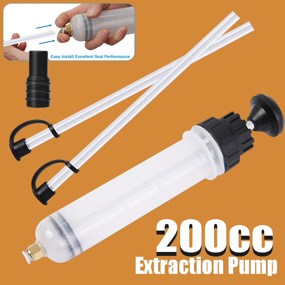 Brake Fluid Extractor Removal Transfer Filling Suction Hand Pump
