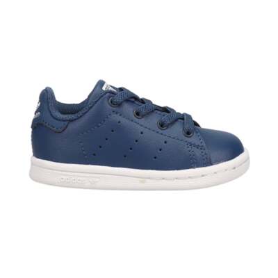 

Adidas Stan Smith El Toddler Boys Размер 5 M Кроссовки Повседневная обувь EF4929, Синий, adidas Stan Smith El Toddler
