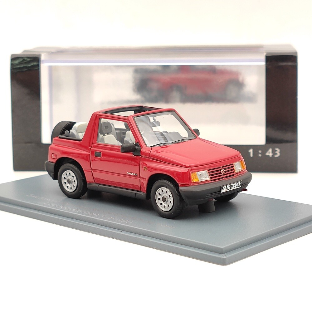 NEO SCALE MODELS 1/43 Suzuki Vitara 1.6 JLX Cabriolet Red Resin
