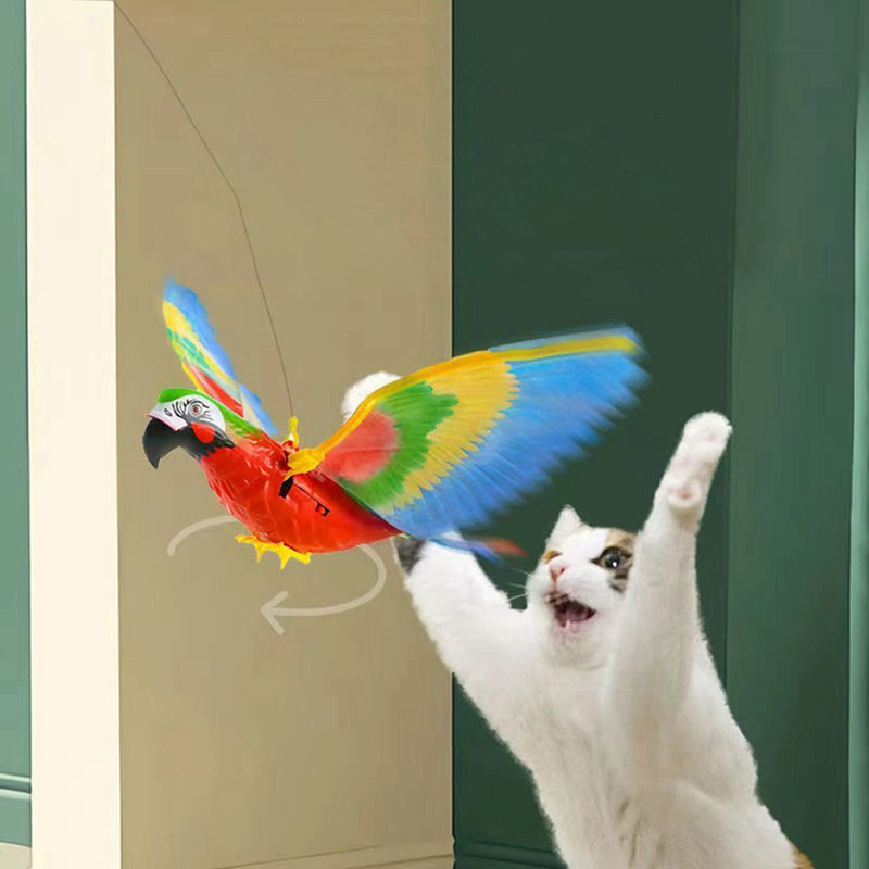 Simulation Bird Toy Electric Hanging Eagle Flying Bird Cat
