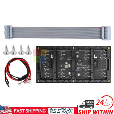 P4 Full Color indoor Screen Display Module 64x32 Pixel Panel LED Matrix US.
