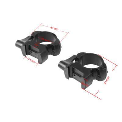 MARCOOL 2PCS 1 in/25.4MM Low/Middle/High Riflescopes Picatinny Weaver Ring Mount