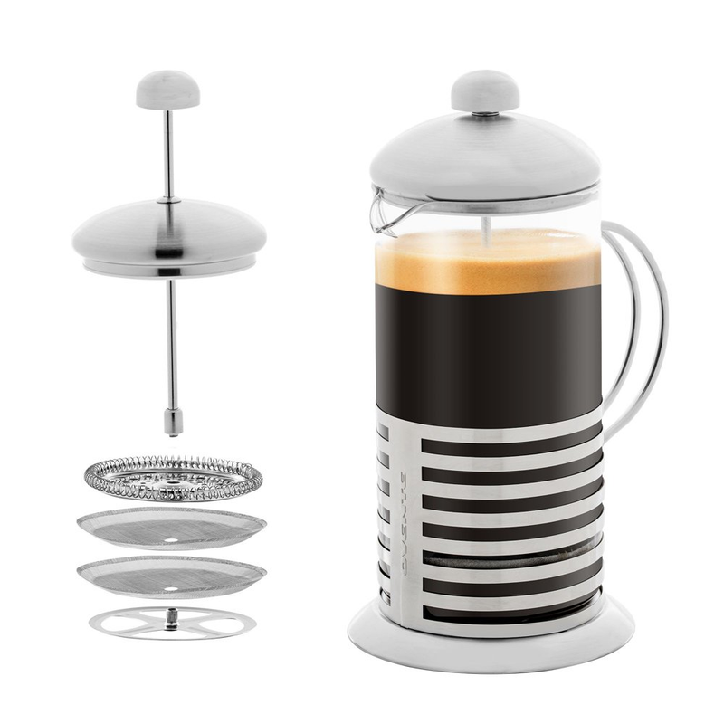 Carafe Coffee & Tea Maker 4 Filter Portable Pitcher With Fre