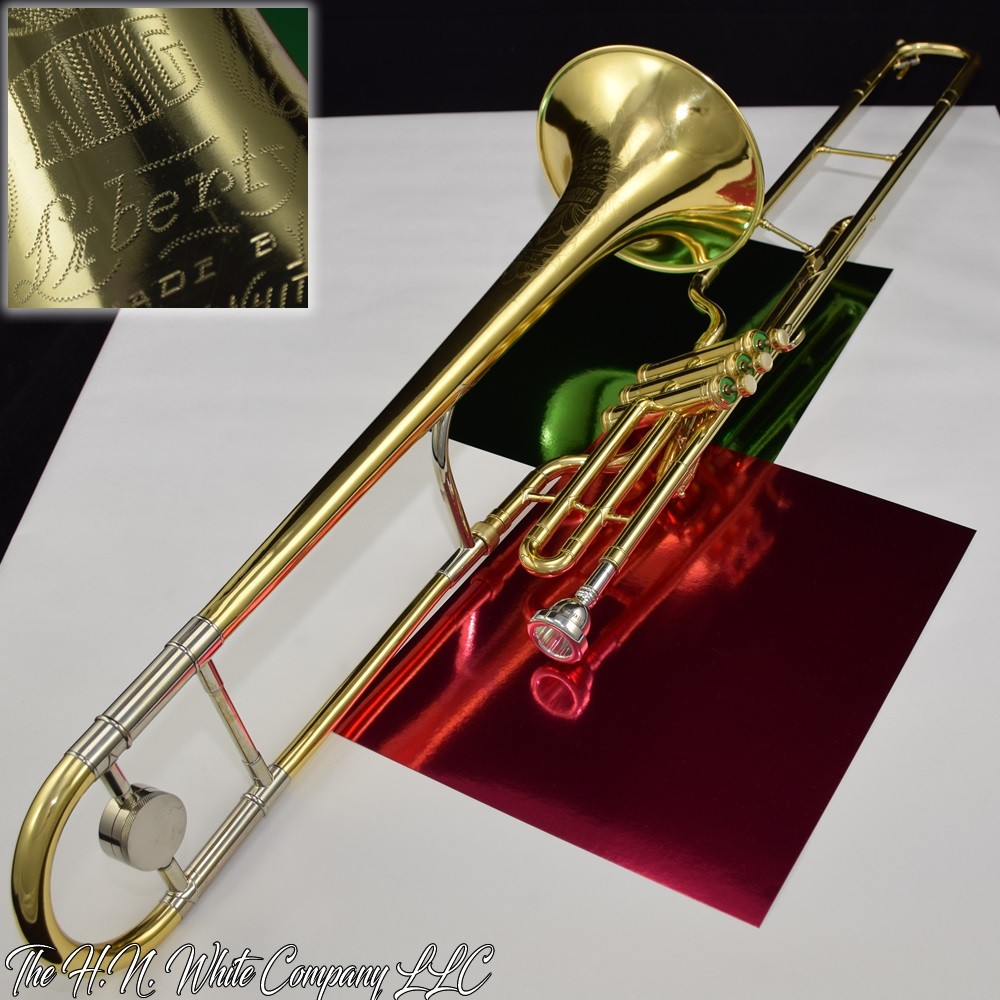 Vintage King H. N. White 2B Liberty Valve Trombone Super