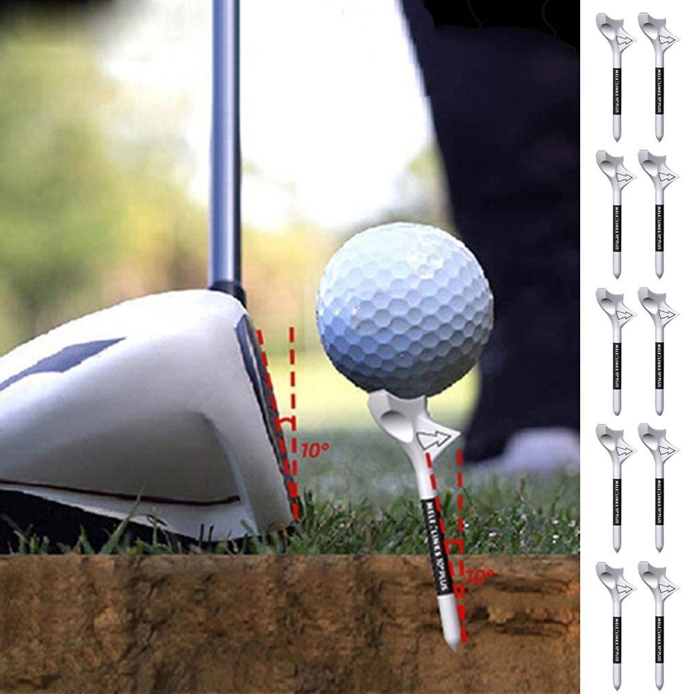 Golf Tees Rhombic 10 Degree Diagonal Insert Increases the Distance Speed
