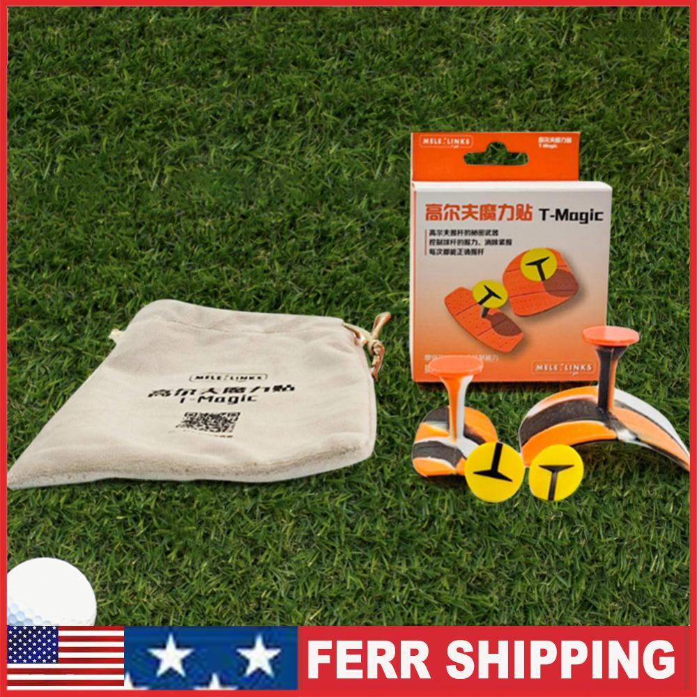 Grip Calibrator Anti-slip Golf Magic Grip Sticker Golf Grip Training Aid