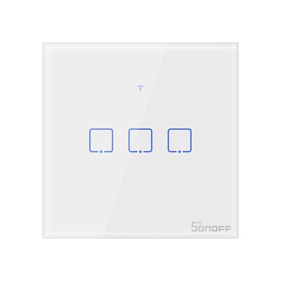SONOFF T1/T2/T3 EU/UK/US 1/2/3Gang WiFi Smart Wall Touch Switch for Alexa Google