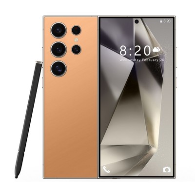 S24 Ultra Unlocked Android13 Smartphone 4+128GB Dual SIM 5G Mobile Phone 6800mAh