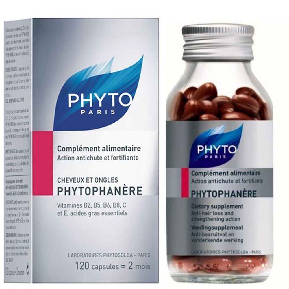 Image result for PHYTO PHYTOPHANÃˆRE Hair and Nails Dietary Supplement