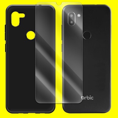 Explosion-proof Screen Protector Wear-Resisting Case f Orbic Q10 4G LTE RC609LTM