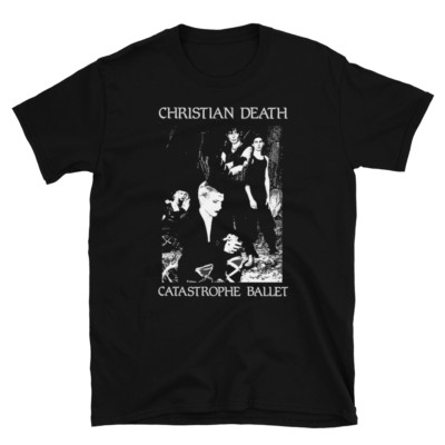 Christian Death T-Shirt Bauhaus Joy Division Siouxsie Banshees Mercyful Fate Fai