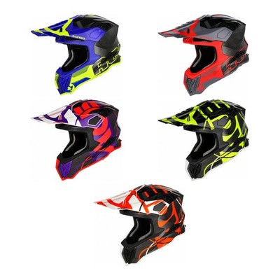 Acerbis Airstrike-C Motocross Helm Carbon Crosshelm MX Endurohelm Offroad