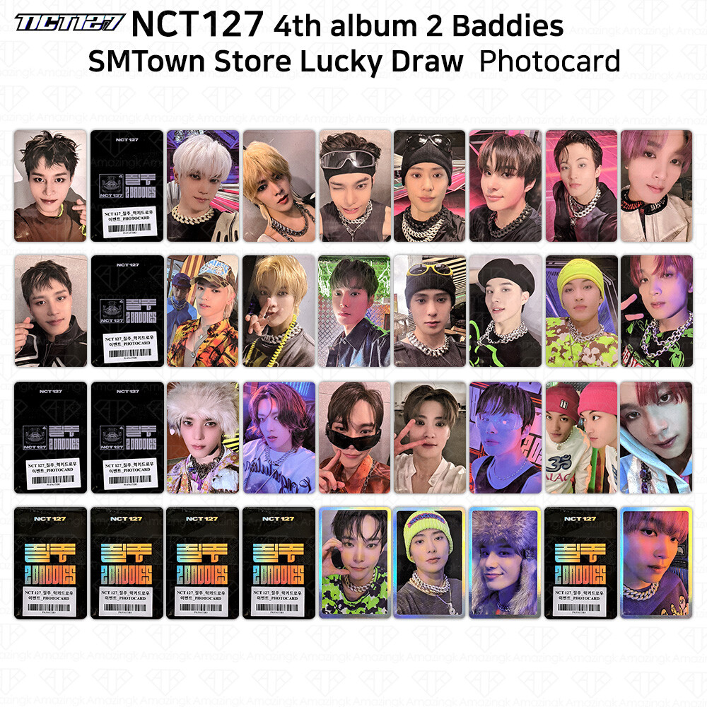 NCT NCT127 4th Album 2 Baddies SM Store Lucky Draw Ver