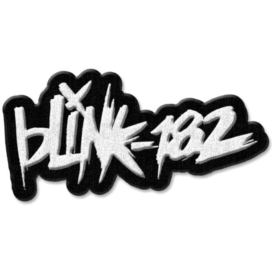 Blink-182 Scratch Logo Patch [UK Import] Memorabilia Classic Punk Rock