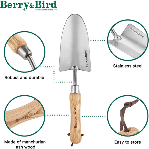 Berry&Bird Garden Tools 10 Years Warranty For Planting Transplanting Digging