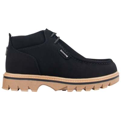 

Мужские черные повседневные ботинки Lugz Fringe Chukka MFRGD-002, Черный, Lugz Fringe Chukka