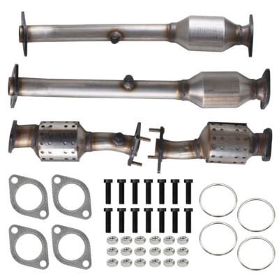 4PCS Complete Set Catalytic Converter For Nissan Pathfinder 2005-2012 4.0L