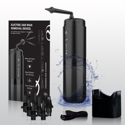 Three Types Of Nozzle Spray Earwax Accumulation Intelligent Electric Ear punch.