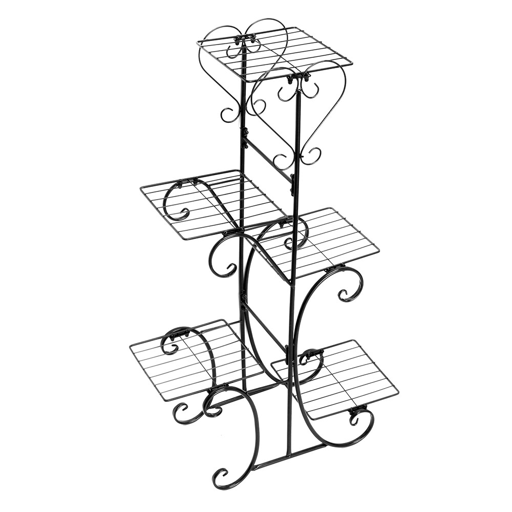 Blumenregal Blumenständer Pflanzenhocker Dekoration Garten Blumentreppe