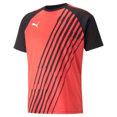 

Мужская футбольная майка Puma Teamliga с круглым вырезом и короткими рукавами, размер  657217, Оранжевый, Puma Teamliga Graphic Crew Neck Short Sleeve Soccer Jersey