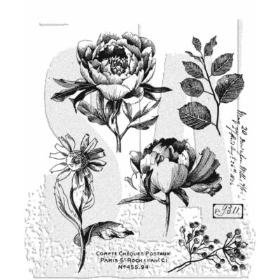 Tim Holtz Stampers Anonymous ''FRENCH GARDEN'' Stamp Set CMS487- Everyday #2 2024