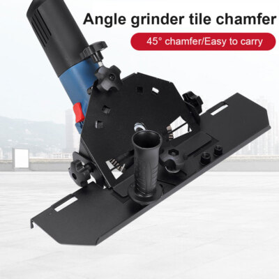 Angle Grinder Chamfer Bracket 45 Degree Tile Cutting Machine Chamfering Tool