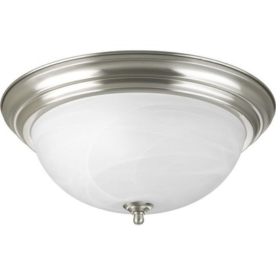 Progress Lighting P3926-09 Dome Glass - Close-to-Ceiling Light - 3 Light - Bowl