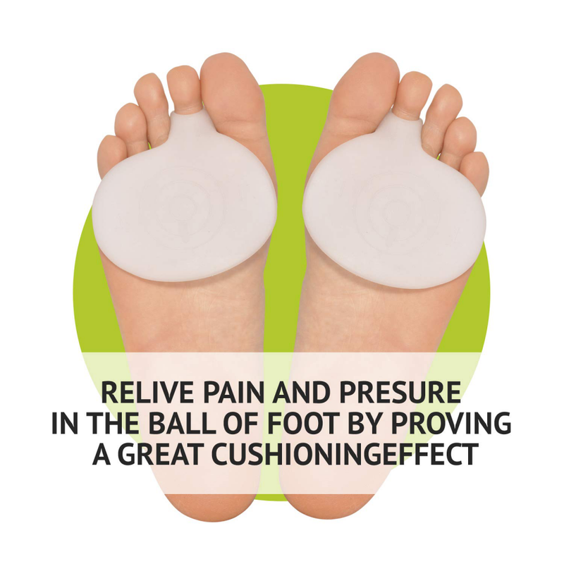 Metatarsal Pads Ball of Foot Cushions - Soft Gel of - Mortons Neuroma Callus Pai