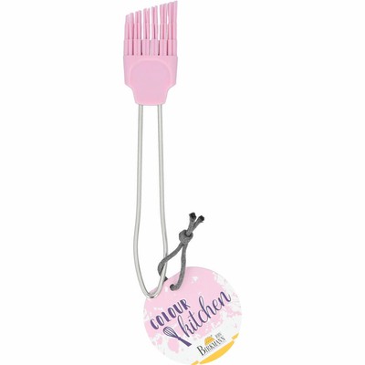Birkmann Colour Kitchen Silikonpinsel Klein Backpinsel Silikonkopf Rosa 3 cm