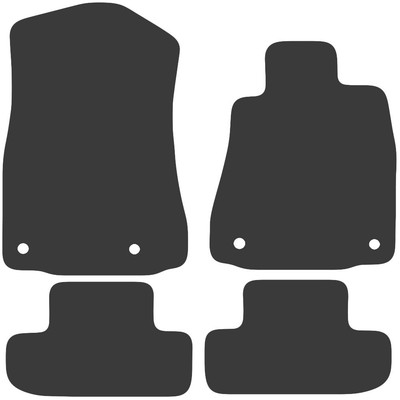 JVL Tailored Carpet Car Mat compatible with Lexus RC300h 2015 to Present
