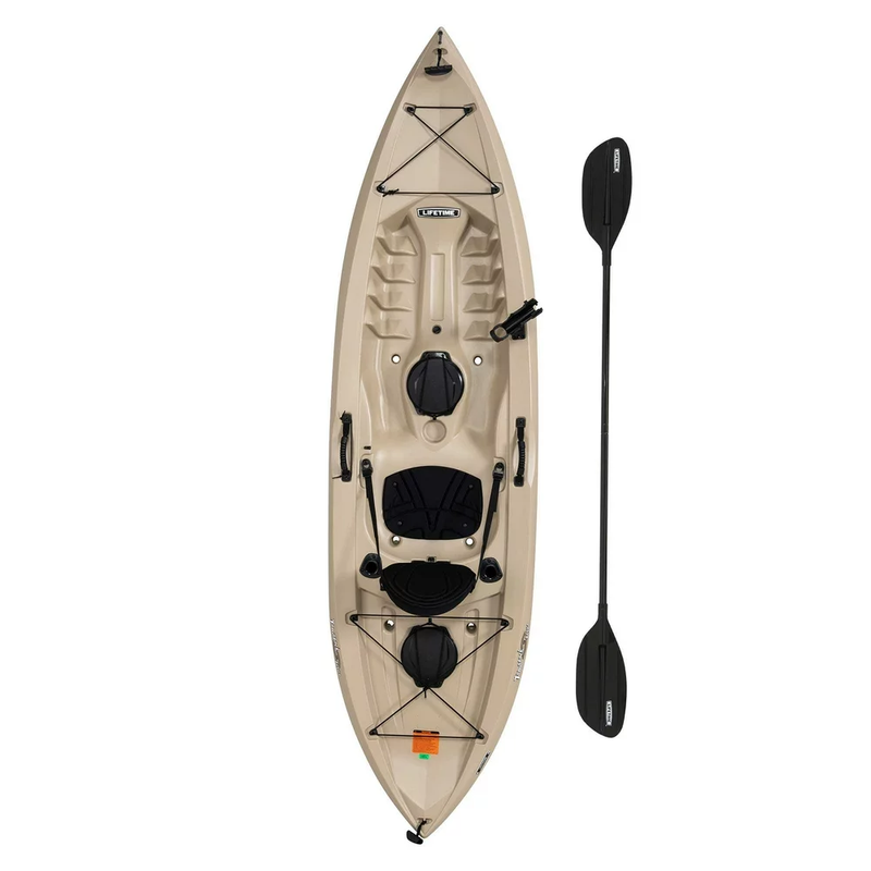 Lifetime Tamarack Angler 10 ft Fishing Kayak, Tan (90508)