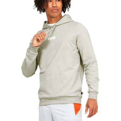 

Puma Modern Basics Pullover Hoodie Mens Green Повседневная верхняя одежда 84844433, Зеленый