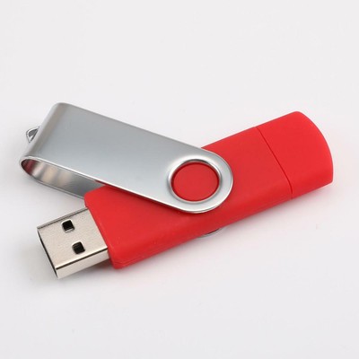 USB Flash Drive 32G USB 2.0 Micro USB Pen Drive Memory Stick U Disk with Caps fo