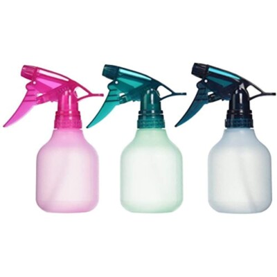 Tolco Empty Spray Bottle, Fine Mist Sprayer Trigger Squirt 3 pack