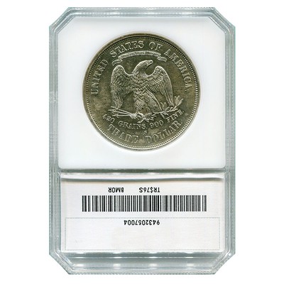 Trade Dollar 1876-S Almost Uncirculated