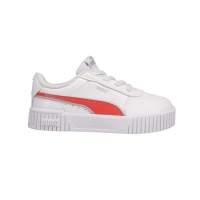 

Puma Carina 2.0 Glitzy Platform Toddler Girls Размер 9 M Кроссовки Повседневная обувь 38, Белый, Puma Carina 2.0 Glitzy Platform Toddler