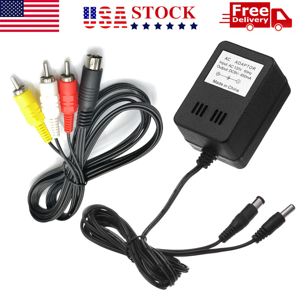 +ac Power Supply For Sega Genesis 1&2/3 1631 1461