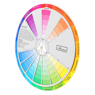  Color Theory Wheel Chart Gradient Class Tool Makeup Blending