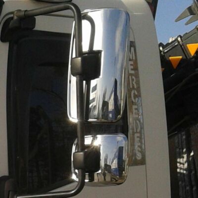 Mercedes AXOR Chrome Mirror Cover 4 pcs. STAINLESS STEEL