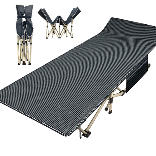 Outdoor Folding Cot Portable Camping Hiking Travel Military Sleeping Bed 75"x29"