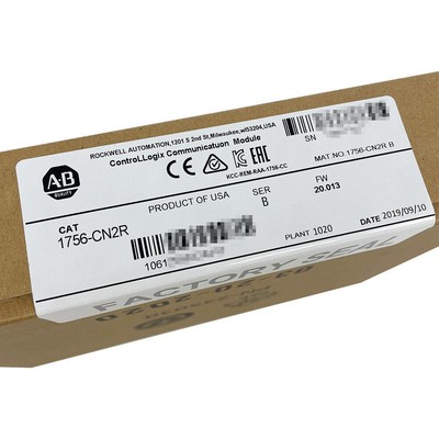 AB 1756-CN2R Series B ControlLogix ControlNet Comm New & Sealed PLC 1756CN2R