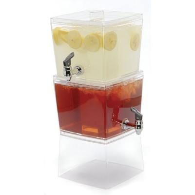 Creative Bath Products Stackable Beverag+C3425:C3494e Dispenser Plastic 13.50'' x