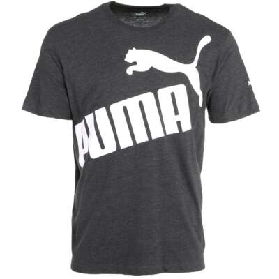 

Puma Off Set Футболка с круглым вырезом и коротким рукавом Мужские повседневные топы размера  844560-07, Grey, Puma Off Set Crew Neck Short Sleeve T-Shirt
