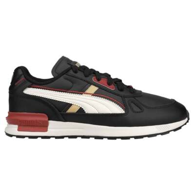 

Мужские черные кроссовки Puma Graviton Pro Lace Up Повседневная обувь 386479-02, Черный, Puma Graviton Pro Lace Up
